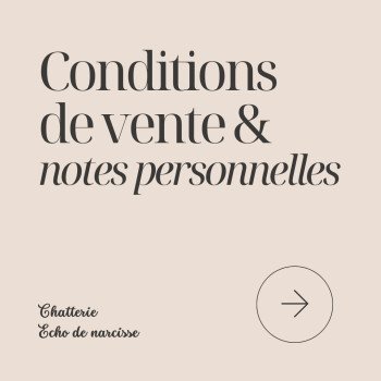 Conditions de vente